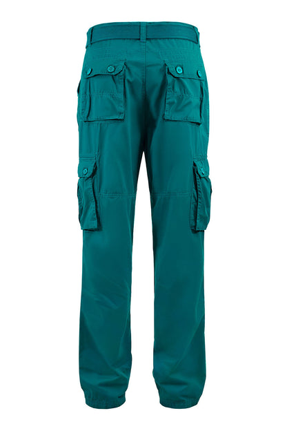 Men's Essential Enzyme Washed Twill Cargo Pants (3)