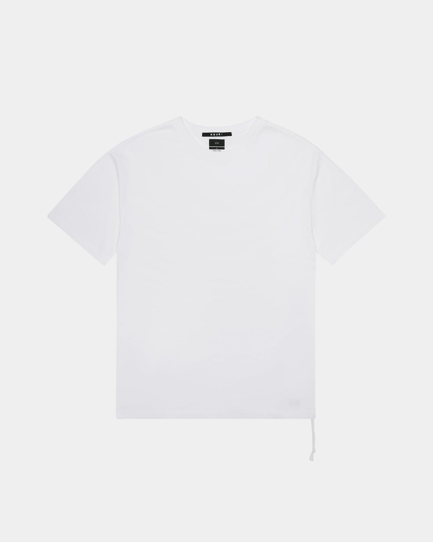 BIGGIE SS TEE WORN IN WHITE