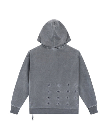 4X4 PAISE BIGGIE HOODIE CHARCOAL