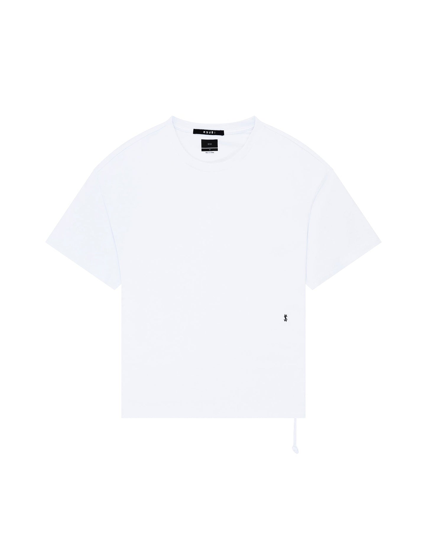 4X4 PAISE BIGGIE SS TEE WHITE BLACK