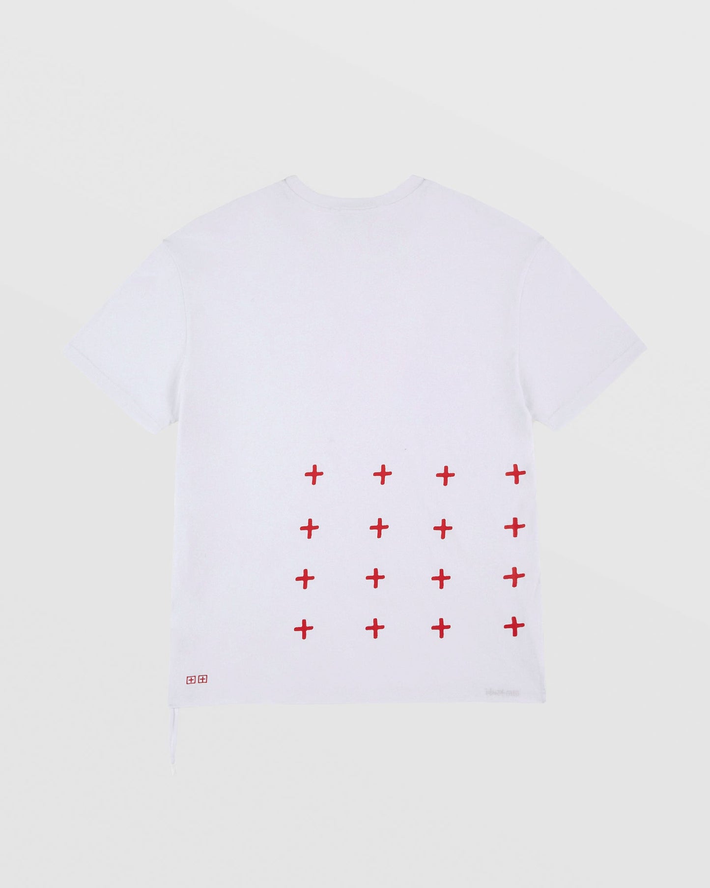 4X4 BIGGIE SS TEE WHITE/RED