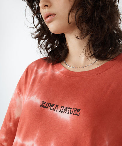 SUPER NATURE SS TEE RED DYE