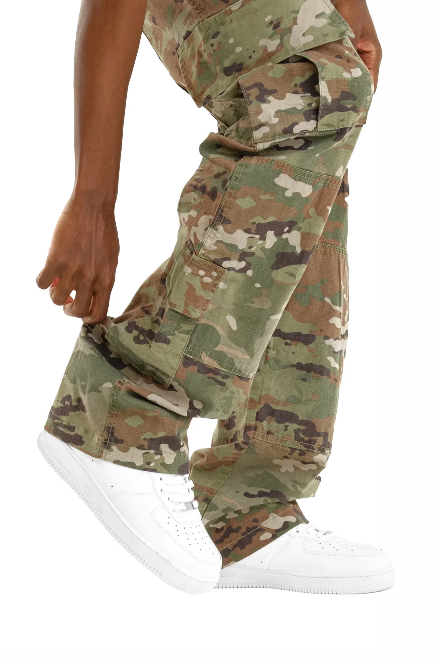 Vintage Wash Ripstop Multi Pocket Cargo Pants