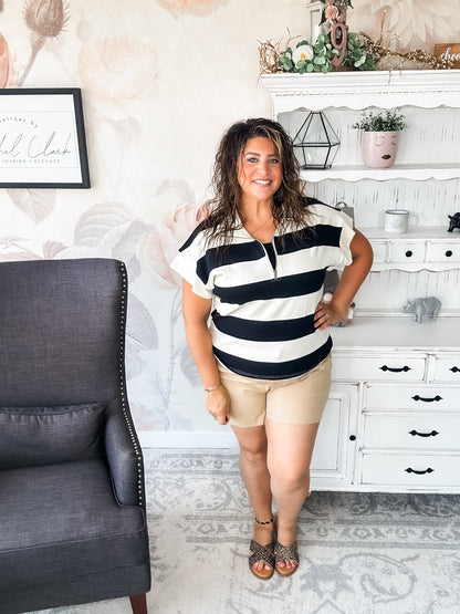 Hope Floats Quarter Zip Sweater