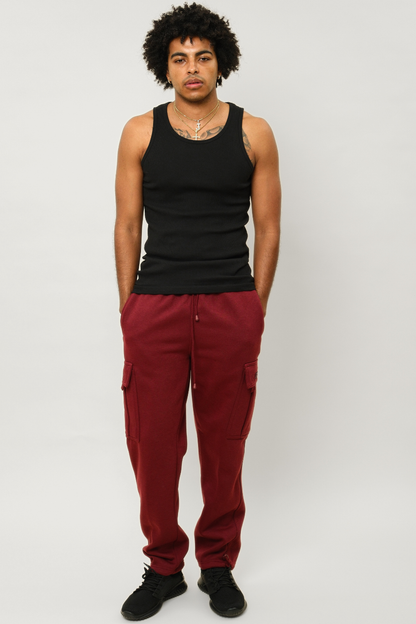 Neon Fleece Heavyweight Cargo Sweat Pants