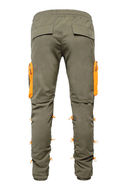 Nylon Bungee Utility Joggers