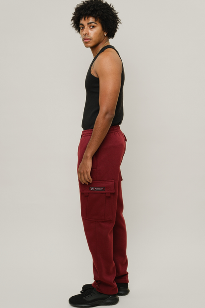 Fleece Heavyweight Cargo Sweat Pants