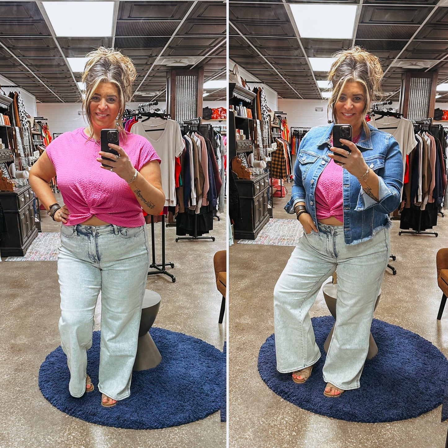 Just Like You Top - Fuchsia