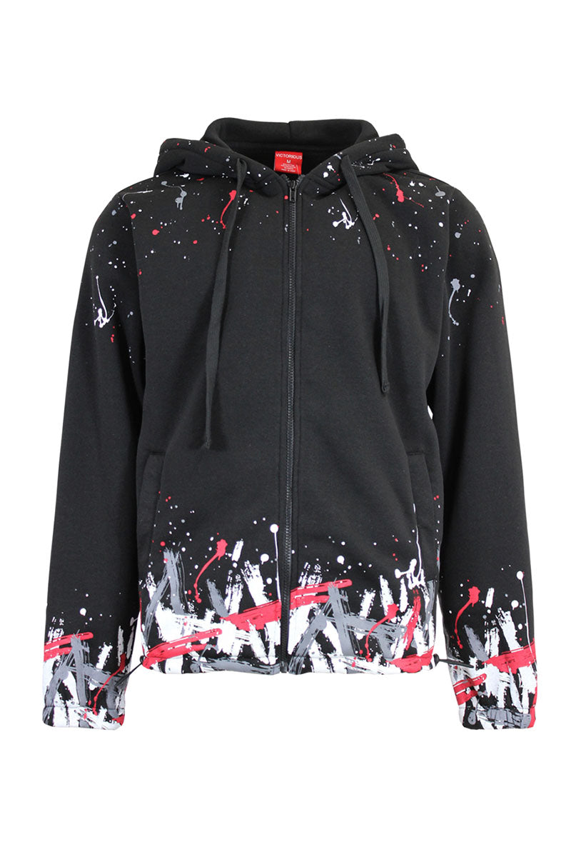 Paint Splatter Fleece Set