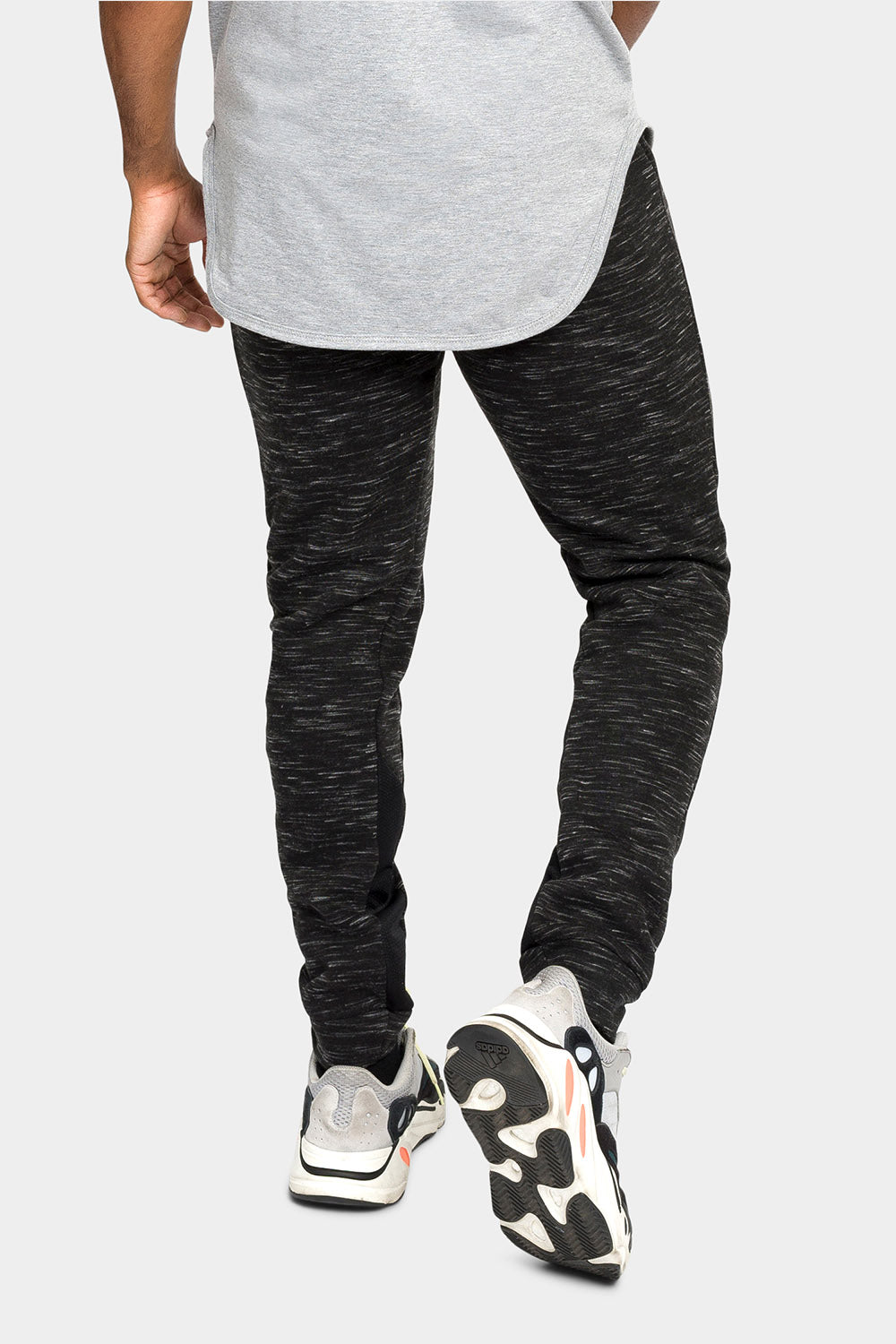 Heathered Cuffed Jogger Sweatpants