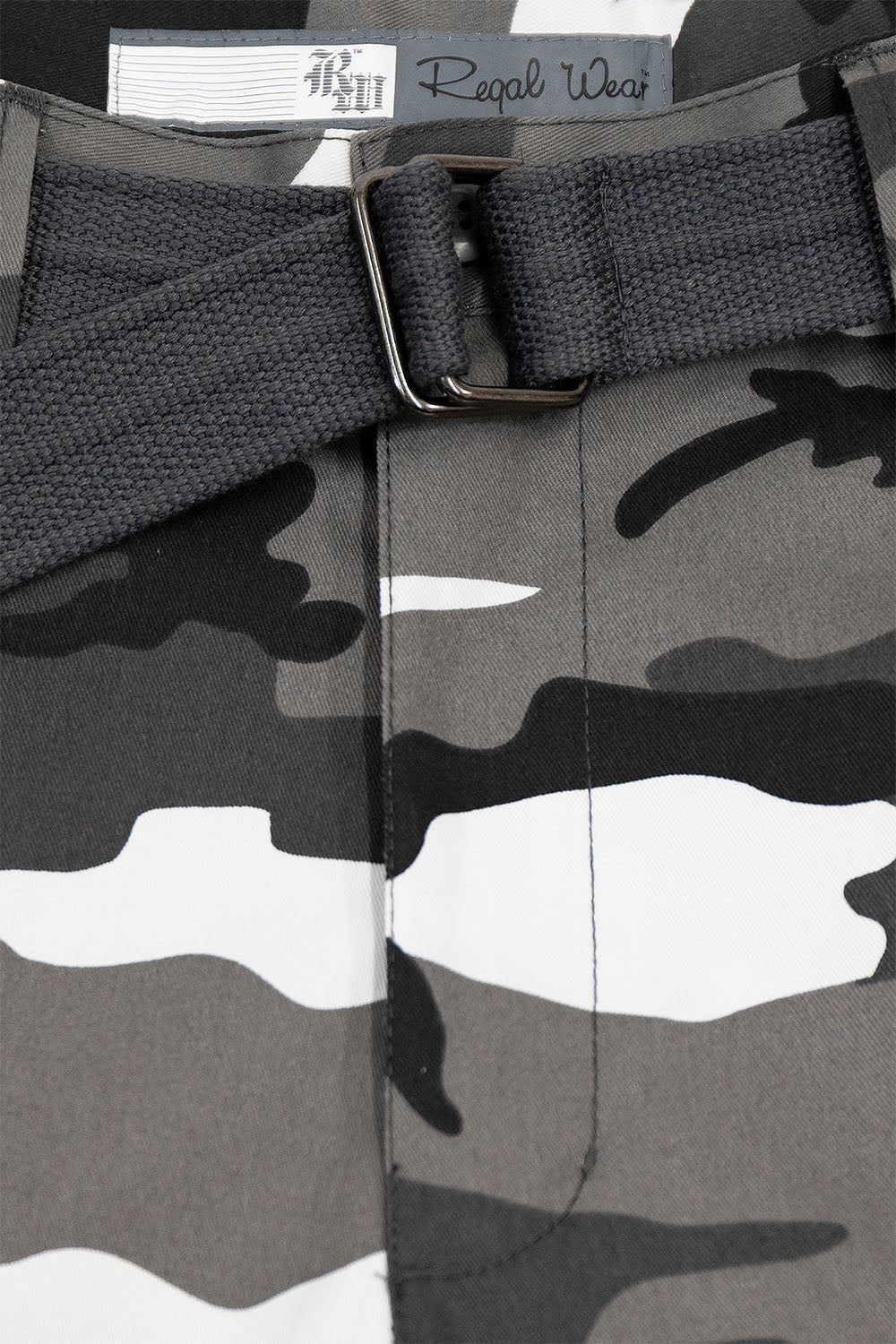 Men's Belted Camo Cargo Shorts (New Colorways)