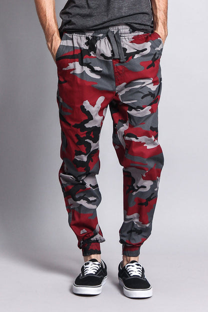 Non-Stretch Twill Jogger Pants