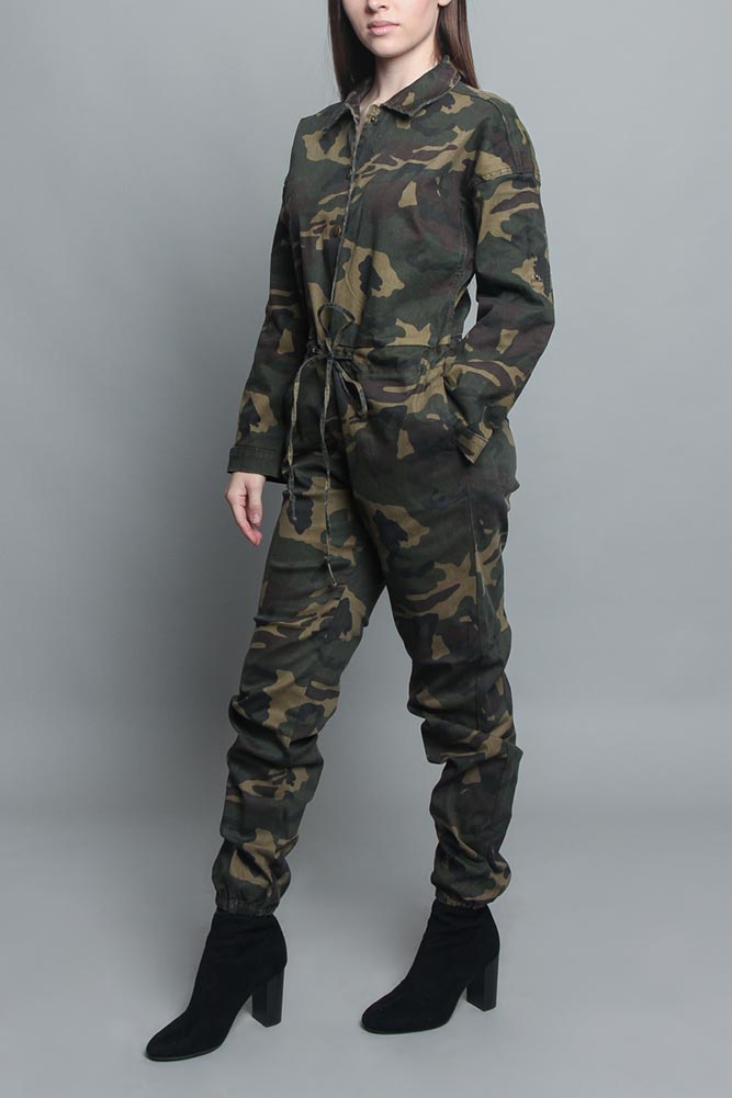 Parachute Camo Jumpsuit