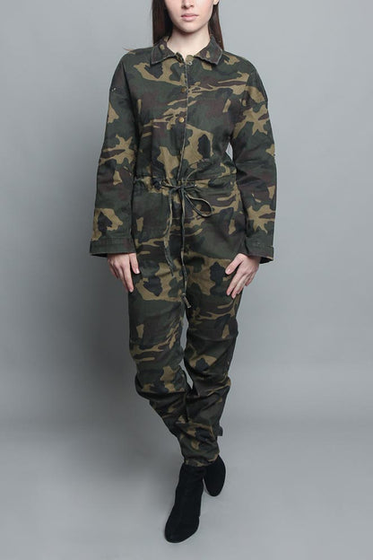 Parachute Camo Jumpsuit