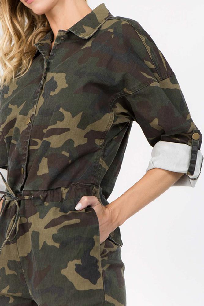 Parachute Camo Jumpsuit