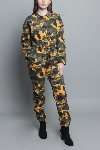 Parachute Camo Jumpsuit