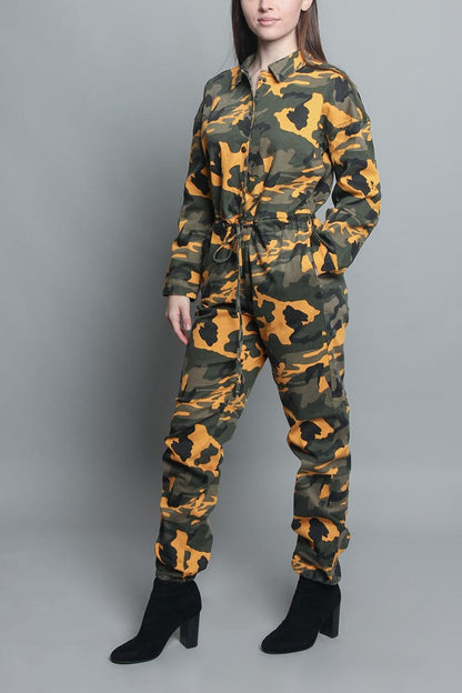 Parachute Camo Jumpsuit