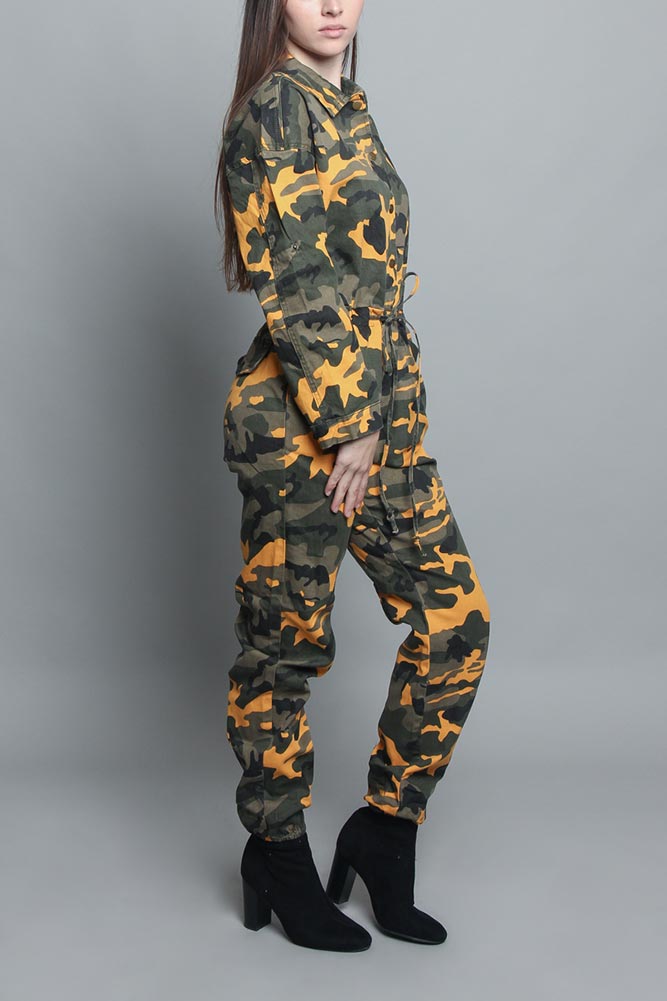 Parachute Camo Jumpsuit