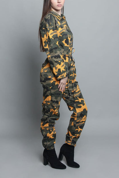 Parachute Camo Jumpsuit