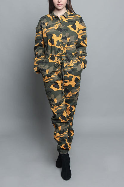 Parachute Camo Jumpsuit