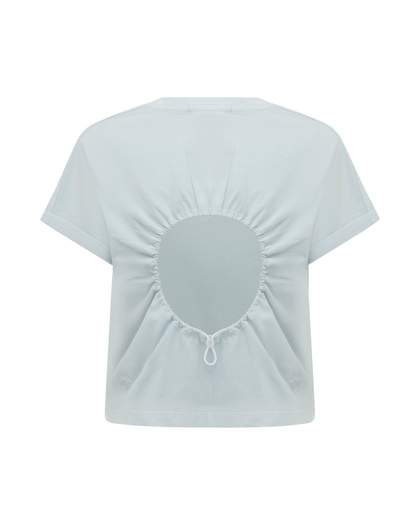 ART TRIP SHRUNKEN CUT OUT TEE ICE MIST