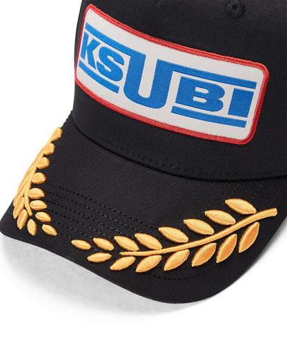ZOOM HI TRUCKER CAP BLACK