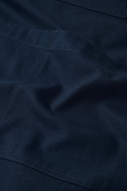 Ada - Midweight Cotton Apron in Navy Blue
