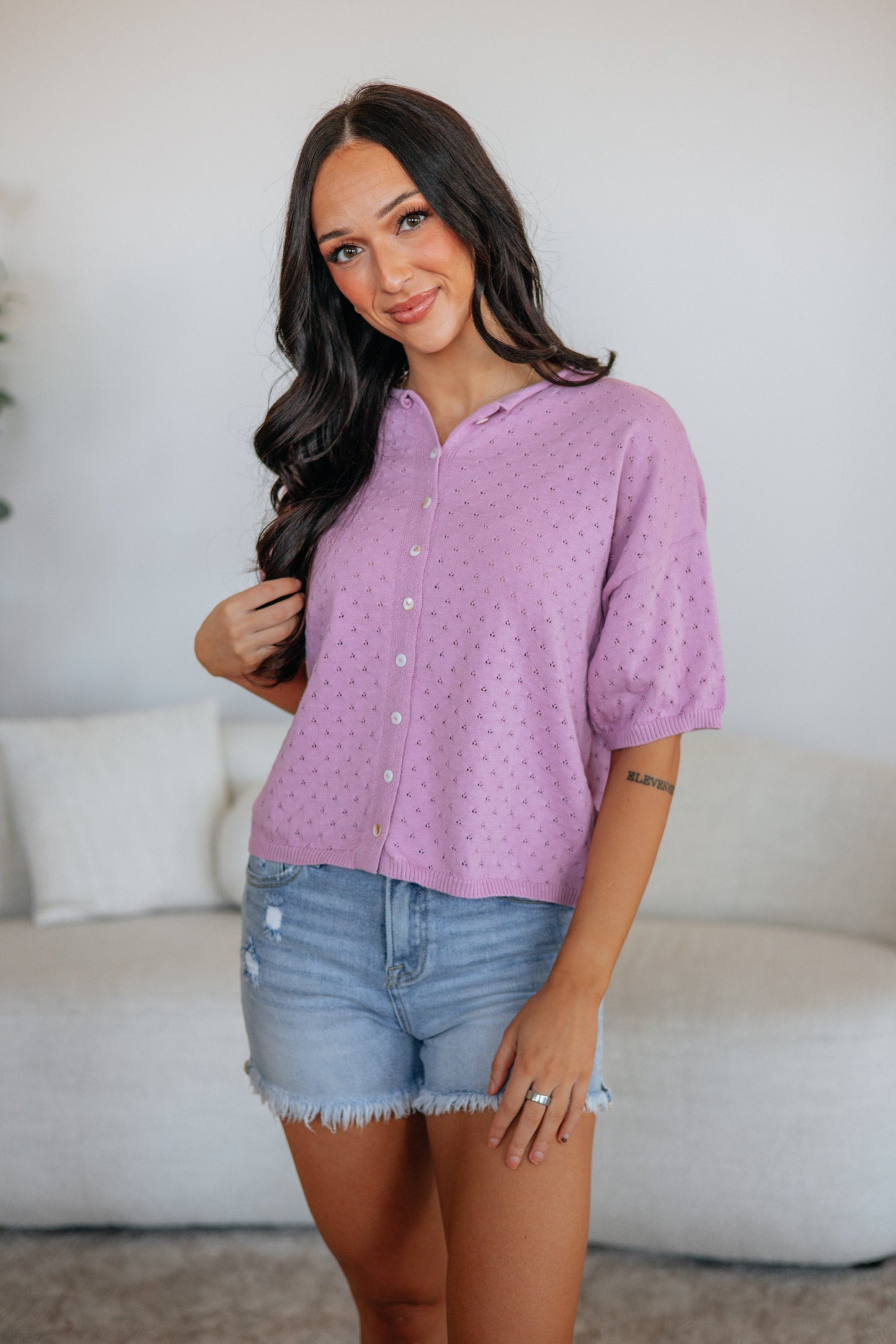 Tris Cardigan Top