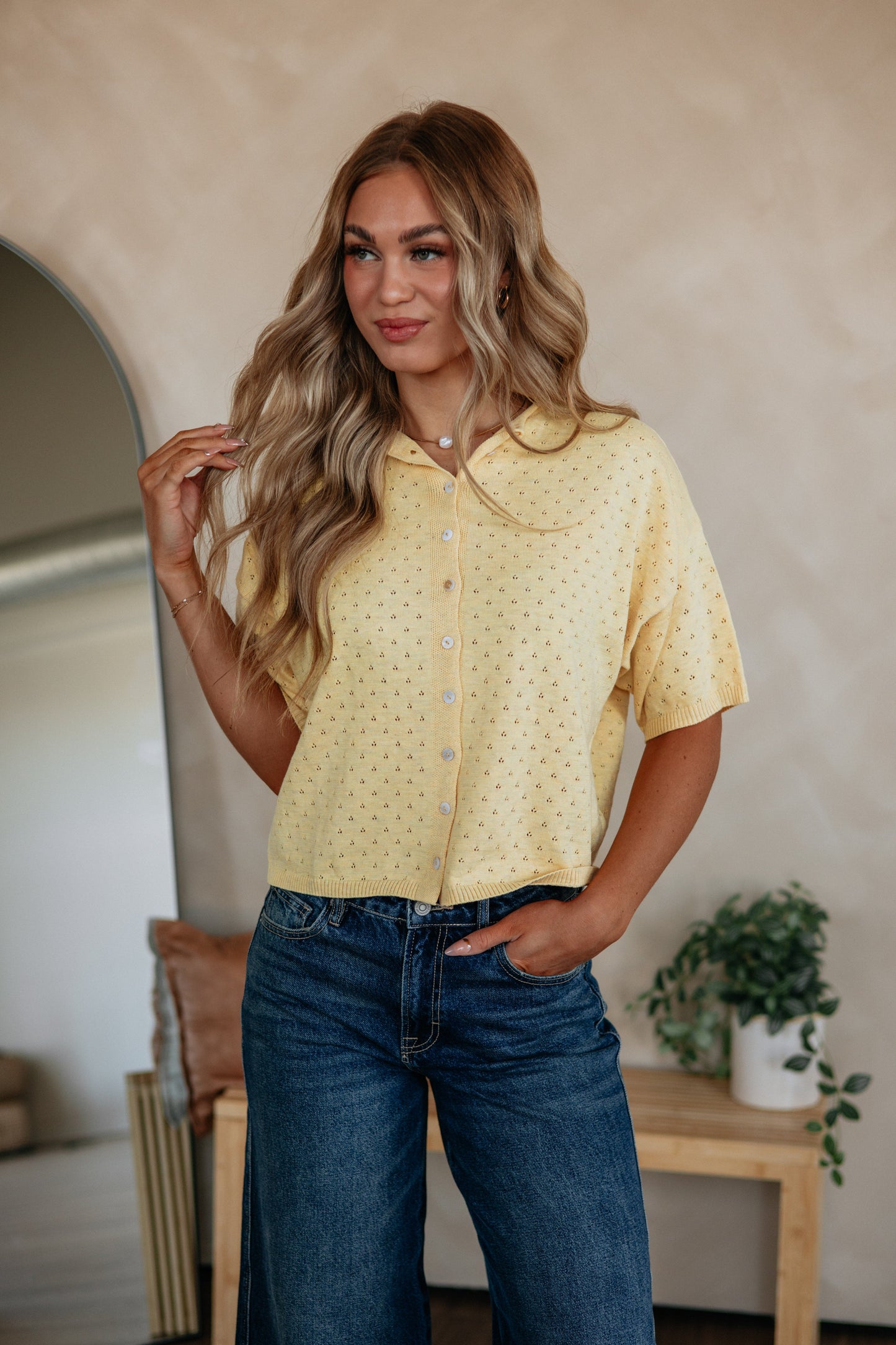Tris Cardigan Top