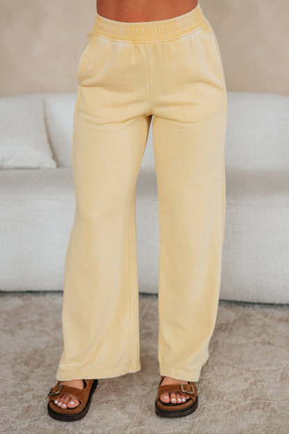 Rayn Lounge Pants - Lemon
