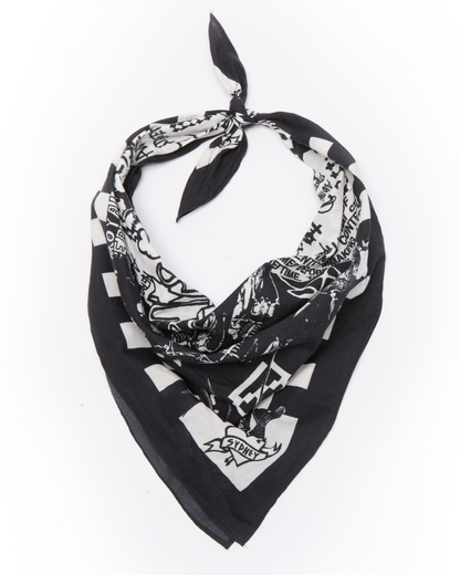DEATH MACHINE BANDANA BLACK