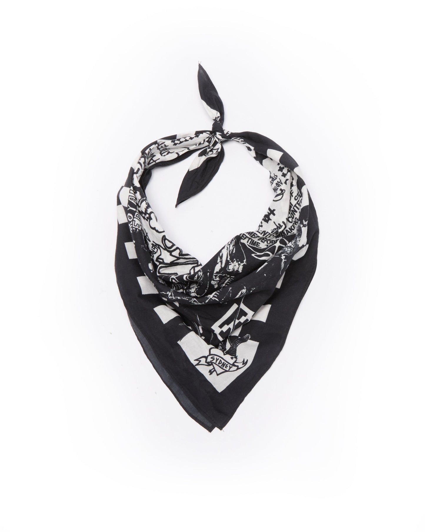 DEATH MACHINE BANDANA BLACK