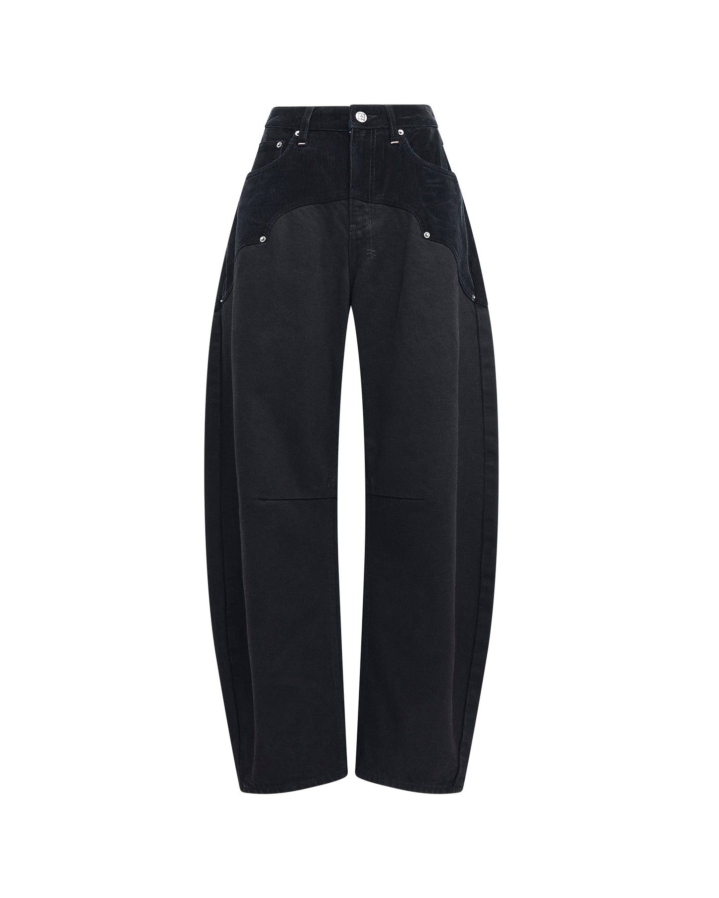 BARREL JEAN SALOON BLACK
