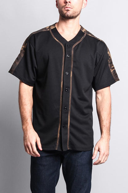 Men's Two Tone Baseball Jersey