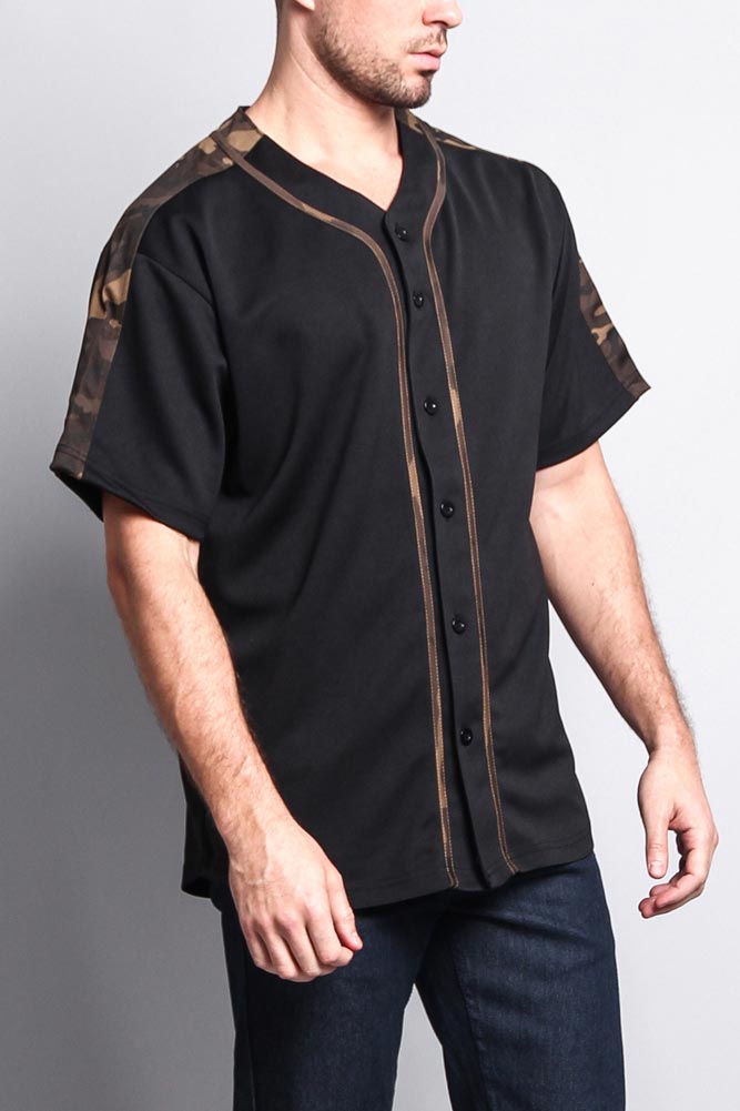 Men's Two Tone Baseball Jersey
