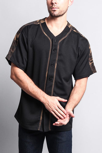 Men's Two Tone Baseball Jersey