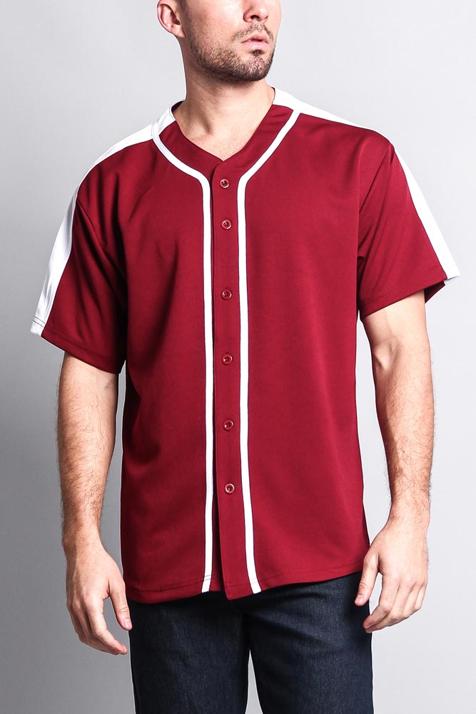 Men's Two Tone Baseball Jersey