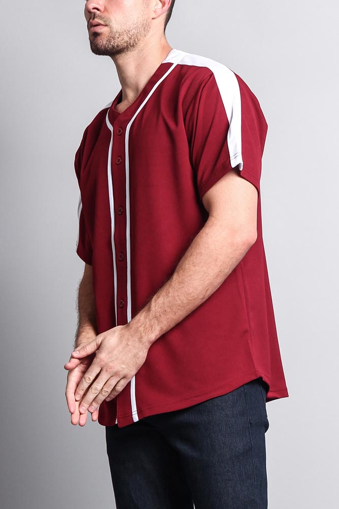 Men's Two Tone Baseball Jersey