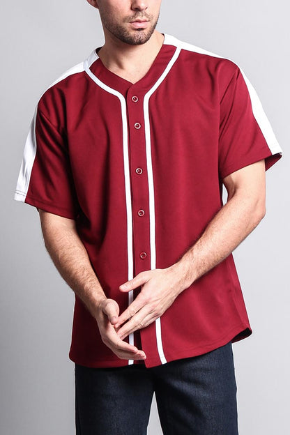 Men's Two Tone Baseball Jersey