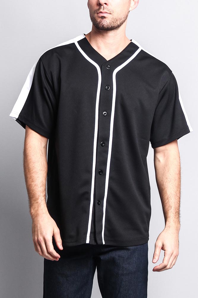 Men's Two Tone Baseball Jersey
