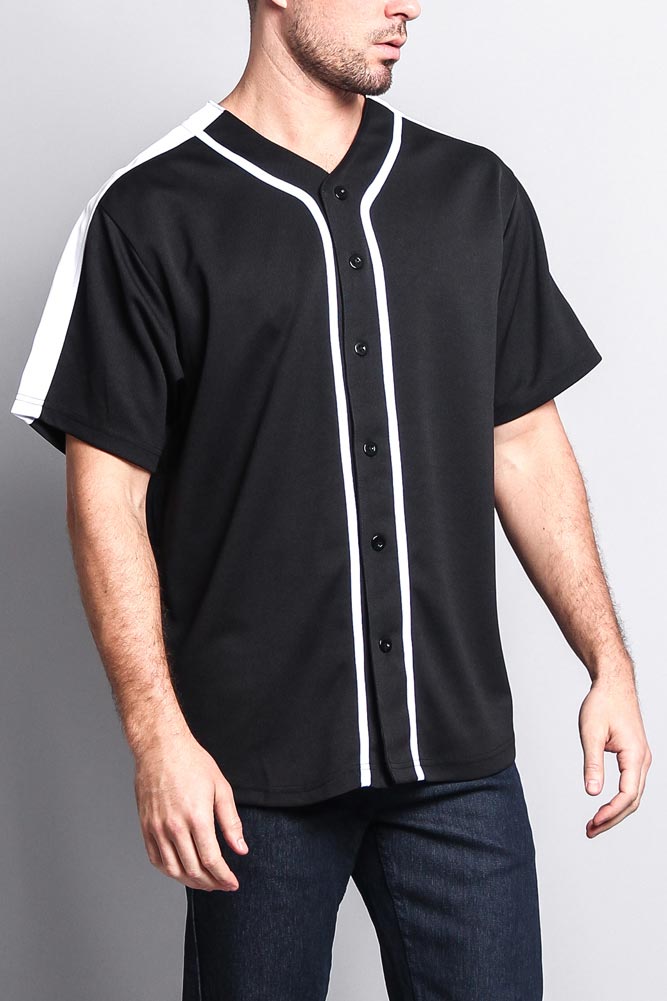 Men's Two Tone Baseball Jersey