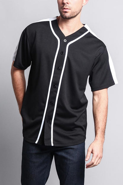 Men's Two Tone Baseball Jersey