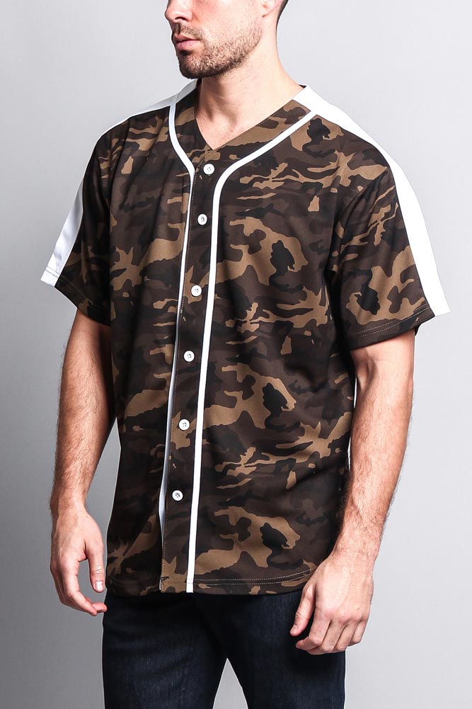 Men's Two Tone Baseball Jersey