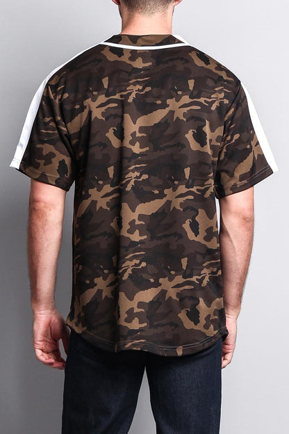 Men's Two Tone Baseball Jersey