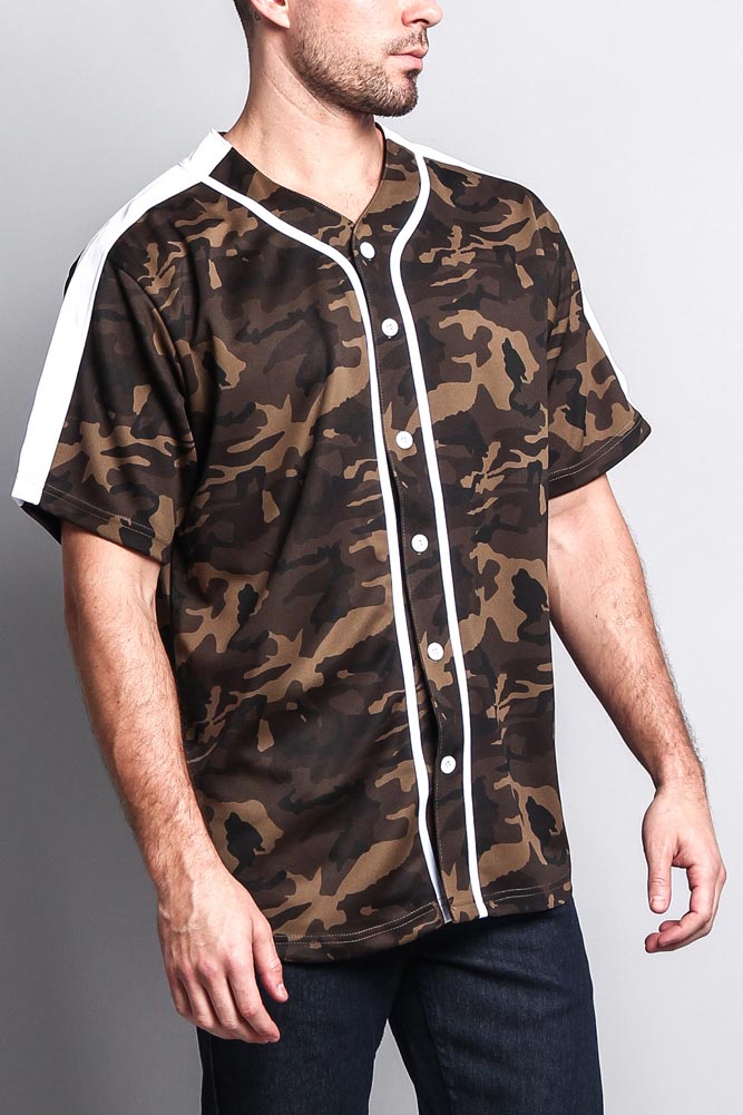 Men's Two Tone Baseball Jersey