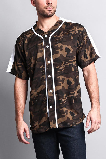 Men's Two Tone Baseball Jersey