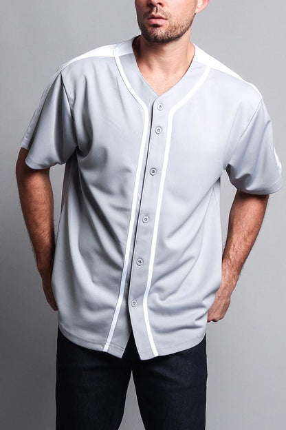 Men's Two Tone Baseball Jersey