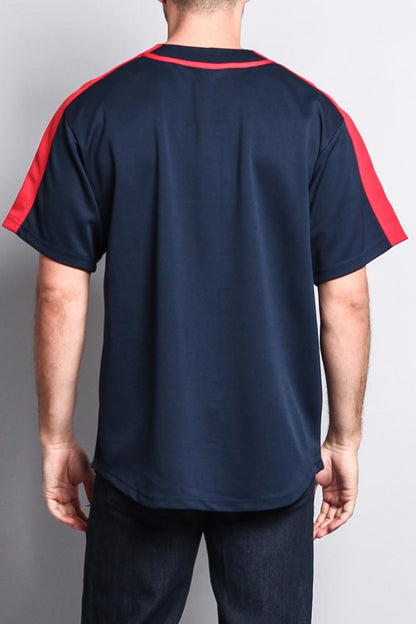 Men's Two Tone Baseball Jersey