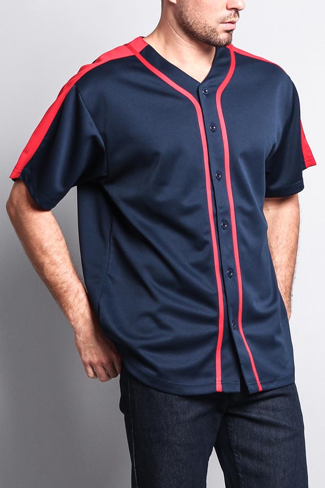 Men's Two Tone Baseball Jersey