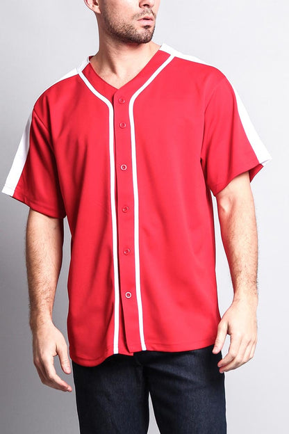 Men's Two Tone Baseball Jersey